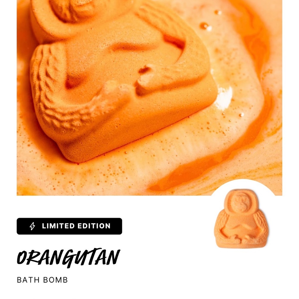 Orange Orangutan Bath Bomb